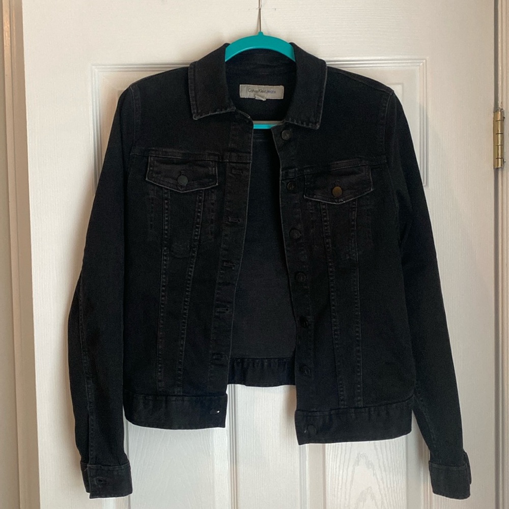 Calvin Klein Jeans Black Denim Jacket